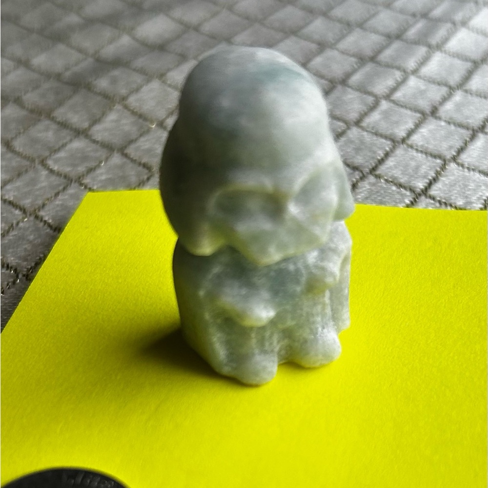 Carved stone Darth Vader